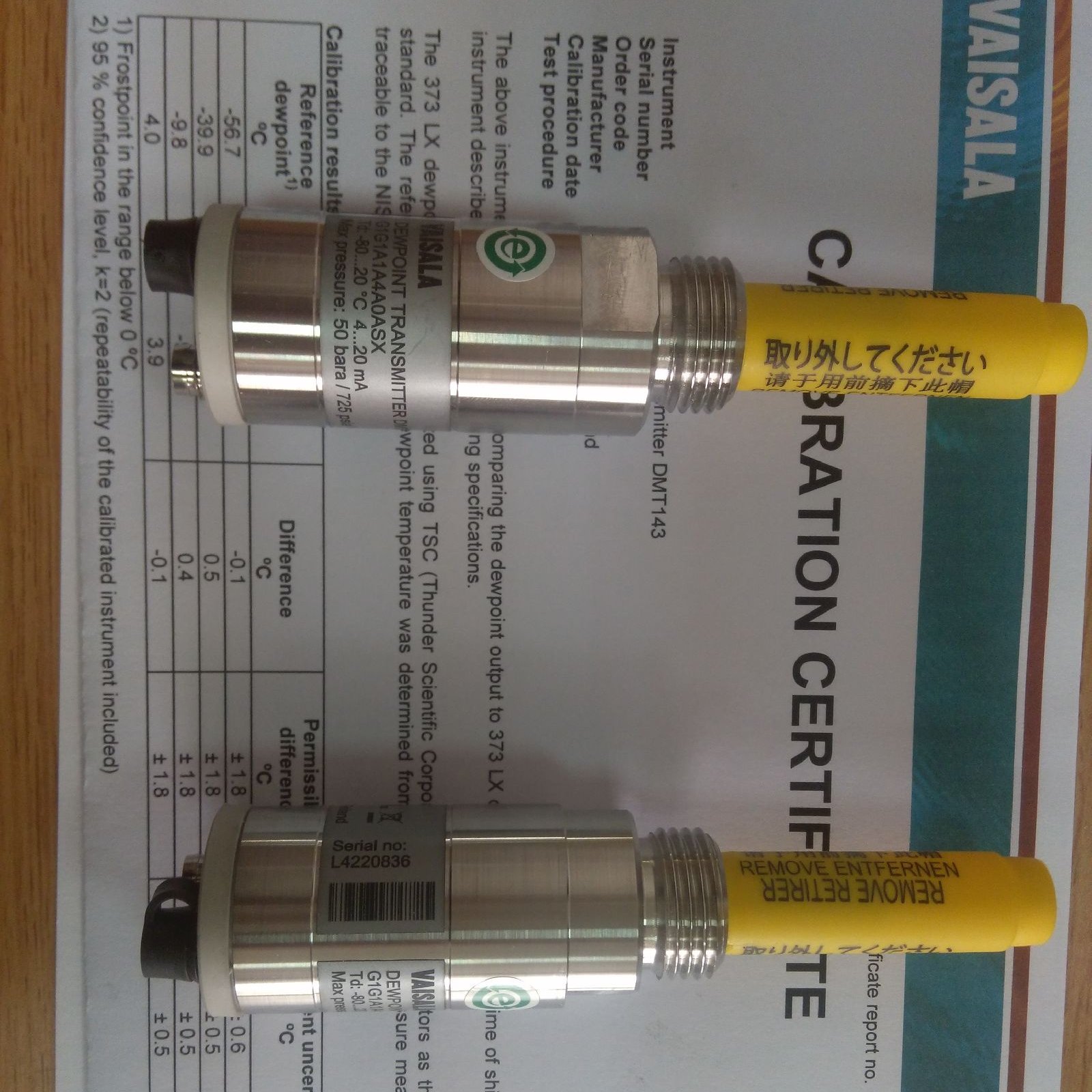 维萨拉 drycapa 手持式露点仪空气压缩机露点测量仪dm70 dmp74b